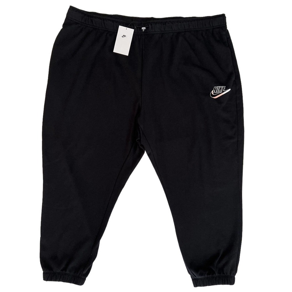 Nike Pants Womens Size 3X Plus Size Jogger Fleece Ankle Cuffs DM3309-010
